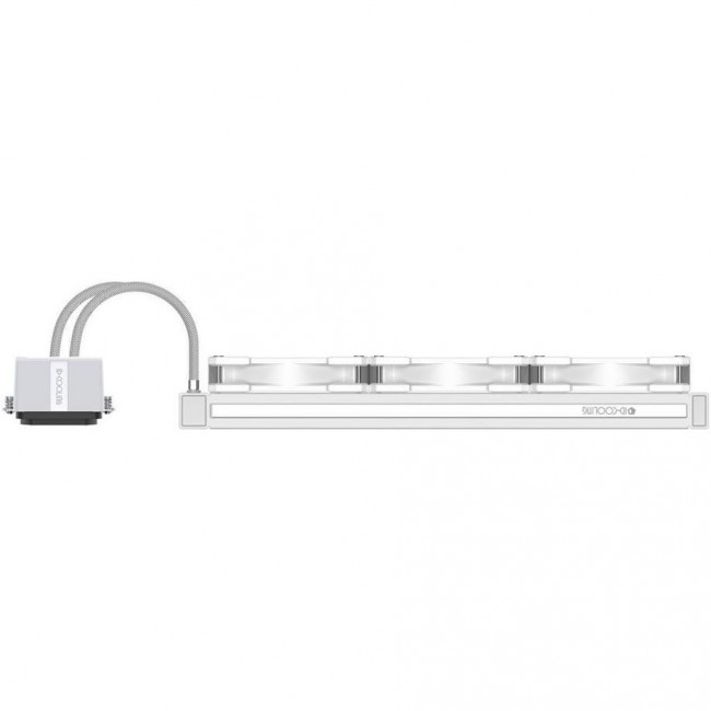 ID-COOLING Dashflow 360 Basic White