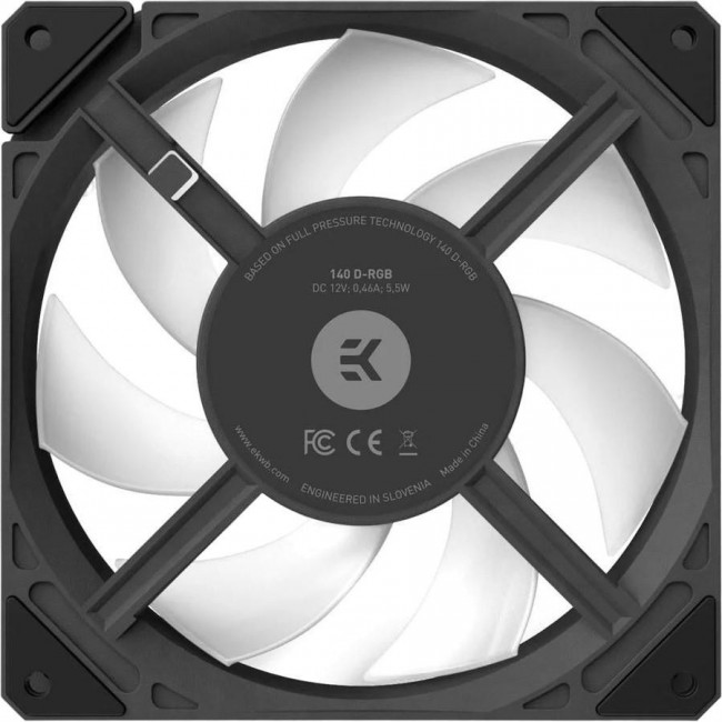 EKWB EK-Loop Fan FPT 140 D-RGB Black (3831109897621)