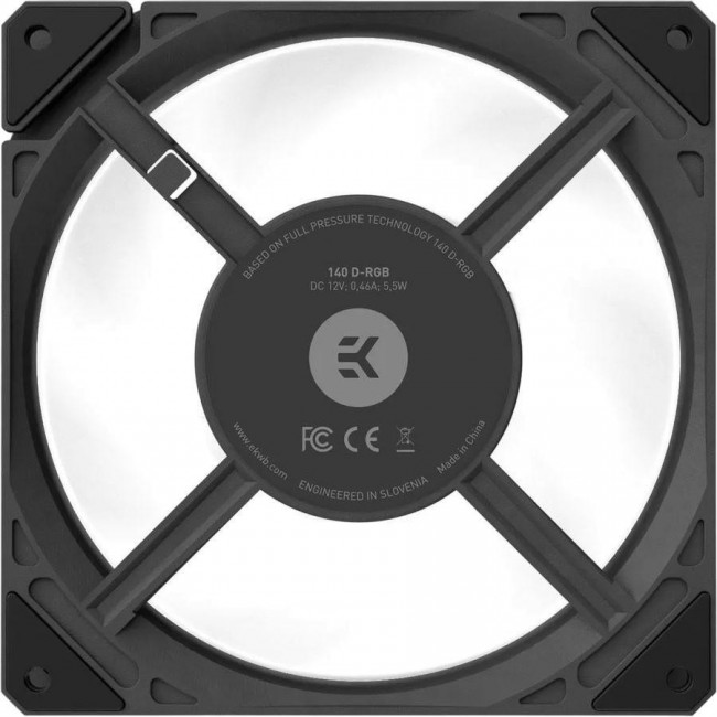 EKWB EK-Loop Fan FPT 140 D-RGB Black (3831109897621)