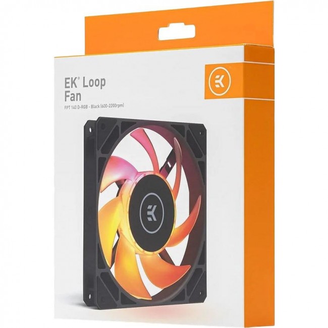 EKWB EK-Loop Fan FPT 140 D-RGB Black (3831109897621)