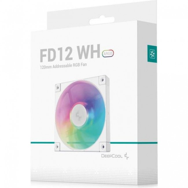 Deepcool FD12 ARGB White (R-FD12-WHAPN1-G)