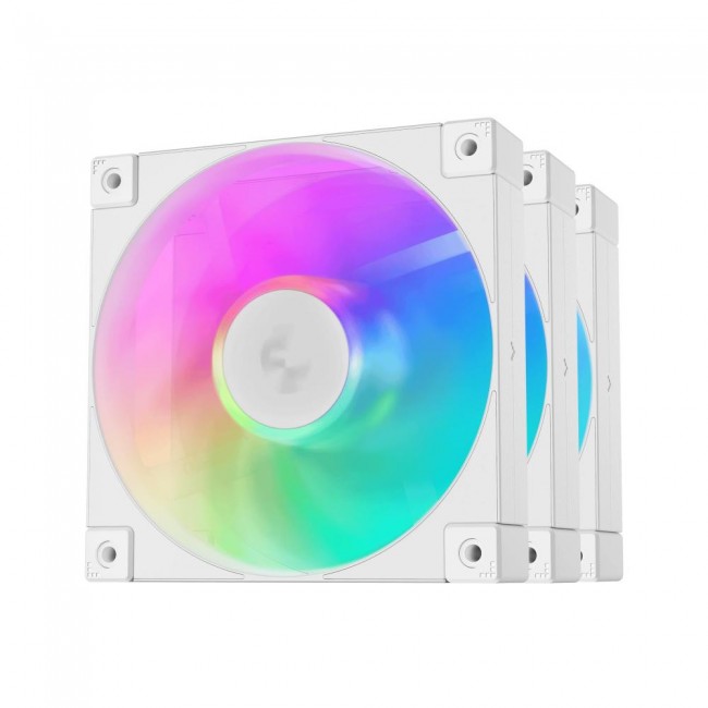 Deepcool FD12 ARGB White 3-Pack (R-FD12-WHAPN3-G)