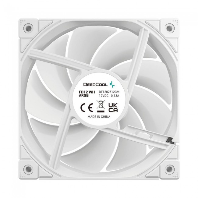 Deepcool FD12 ARGB White 3-Pack (R-FD12-WHAPN3-G)