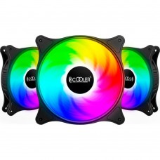 PCCooler FX 120 ARGB Black 3-Pack (F3-C120BKAM3-GL)