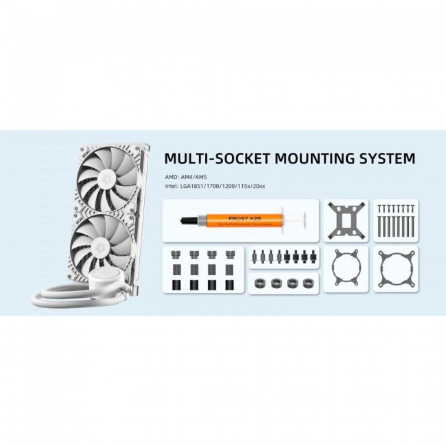 ID-COOLING FrostFlow FX280 White