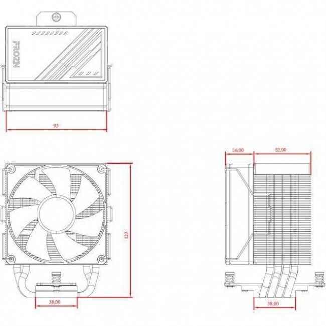 ID-COOLING Frozn A400 Black