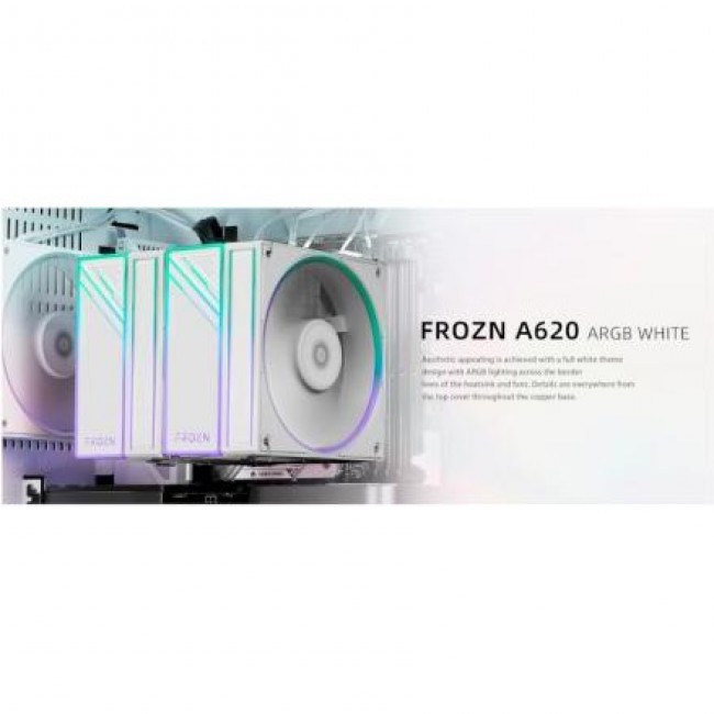 ID-COOLING Frozn A620 ARGB White