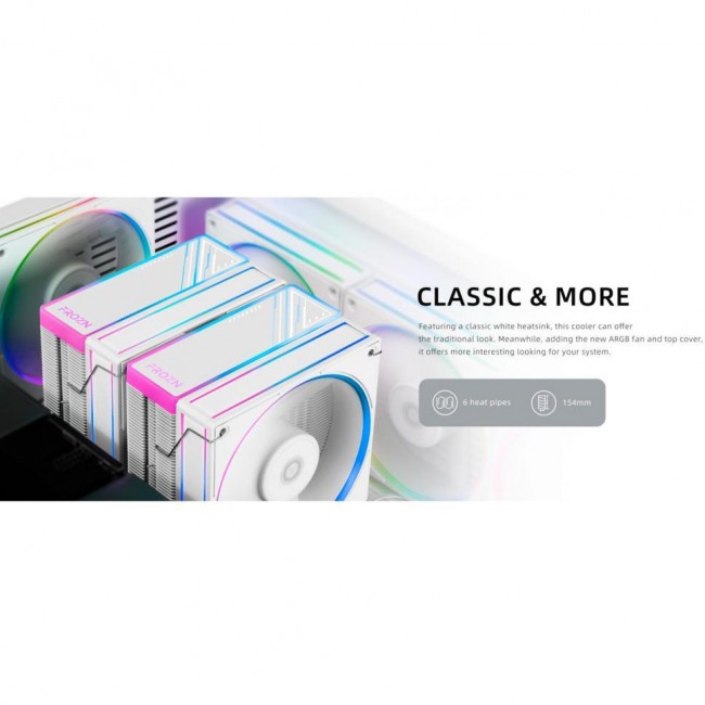 ID-COOLING Frozn A620 ARGB White