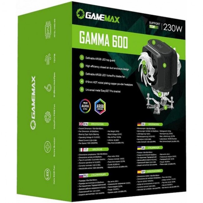 GameMax Gamma 600