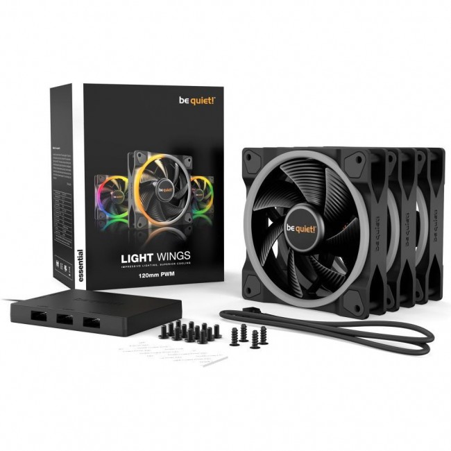 be quiet! Light Wings 120mm PWM 3 pack (BL076)
