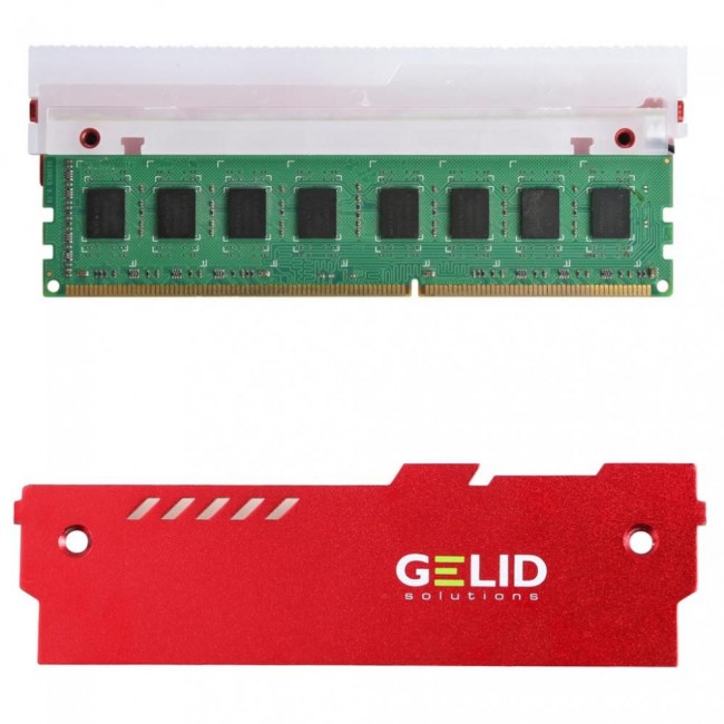 GELID Solutions Lumen RGB RAM Memory Cooling Red (GZ-RGB-02)
