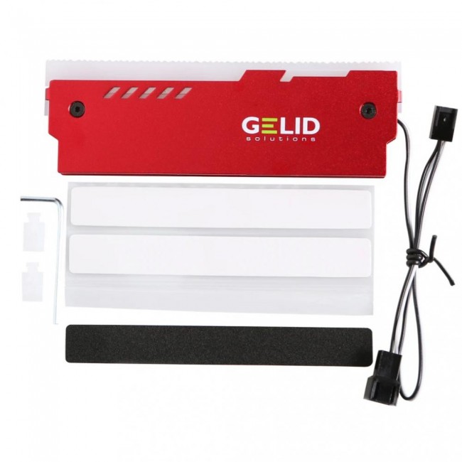 GELID Solutions Lumen RGB RAM Memory Cooling Red (GZ-RGB-02)