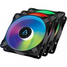 Arctic P12 PWM PST A-RGB 0dB 3-Fan Pack Black (ACFAN00232A)