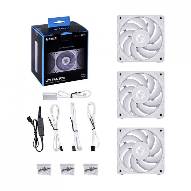Lian Li P28 Tripple White (G99.12P283W.00)