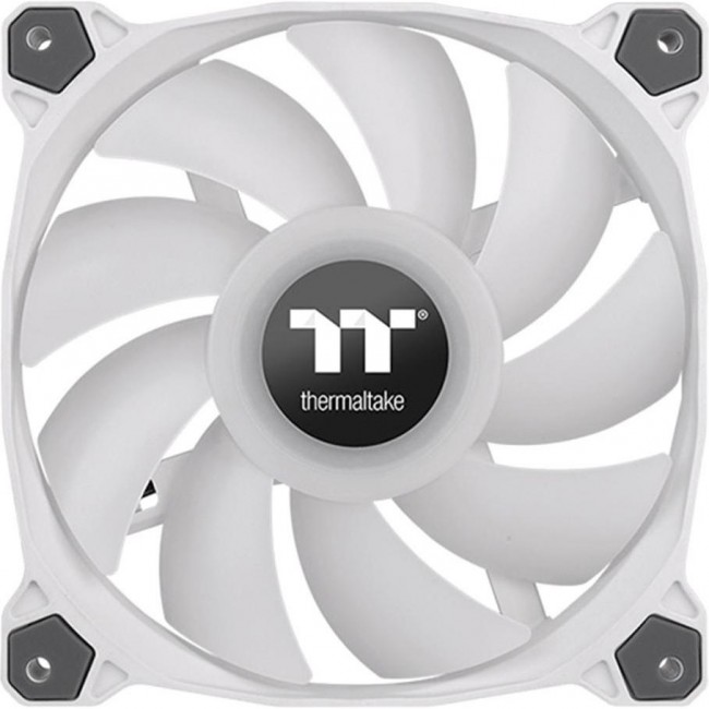 Thermaltake Pure Duo 12 ARGB Sync Radiator Fan 2-Fan Pack White (CL-F097-PL12SW-A)