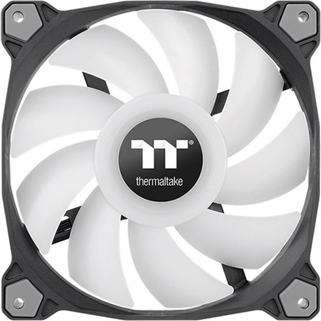 Thermaltake Pure Duo 14 ARGB Sync Radiator Fan 2-Fan Pack Black (CL-F116-PL14SW-A)