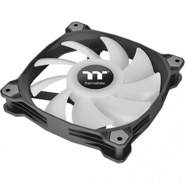 Thermaltake Pure Duo 14 ARGB Sync Radiator Fan 2-Fan Pack Black (CL-F116-PL14SW-A)