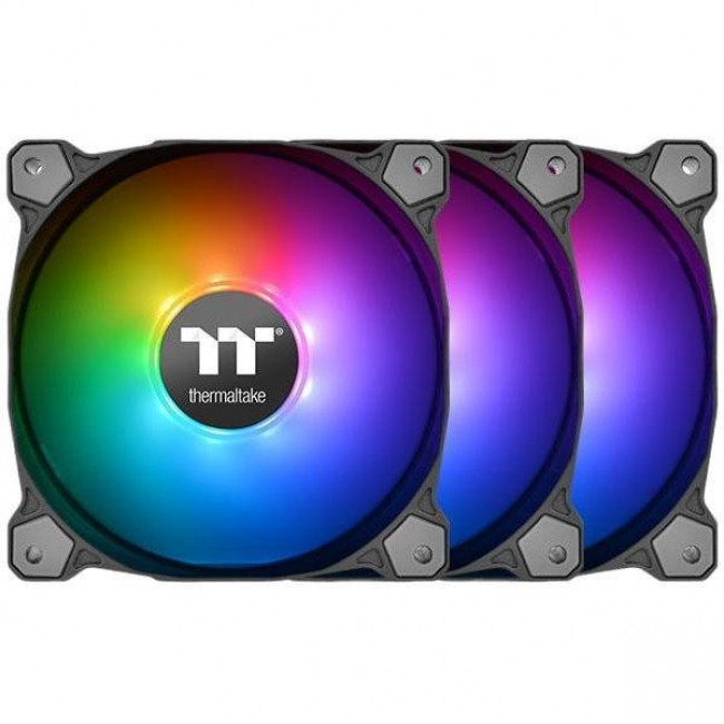Thermaltake Pure Plus 12 RGB Radiator Fan TT Premium Edition 3-Pack (CL-F063-PL12SW-A)