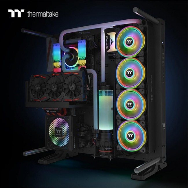 Thermaltake Riing Quad 12 RGB Radiator Fan TT Premium Edition (CL-F088-PL12SW-C)