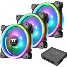 Thermaltake Riing Trio 12 RGB Radiator Fan TT Premium Edition 3-Fan Pack (CL-F072-PL12SW-A)