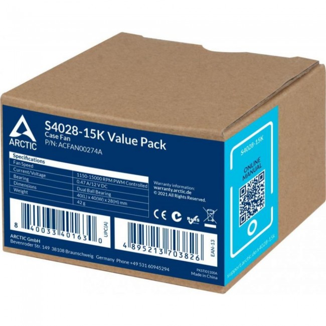 Arctic S4028-6K 5 Pack (ACFAN00273A)