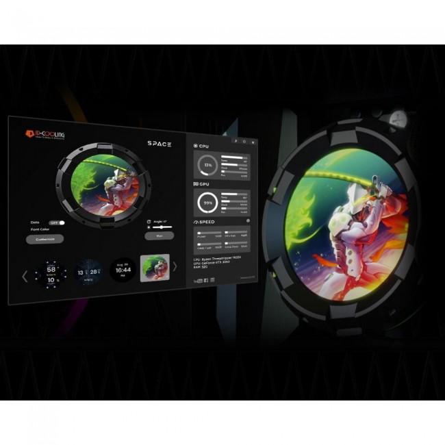 ID-COOLING Space LCD SL240