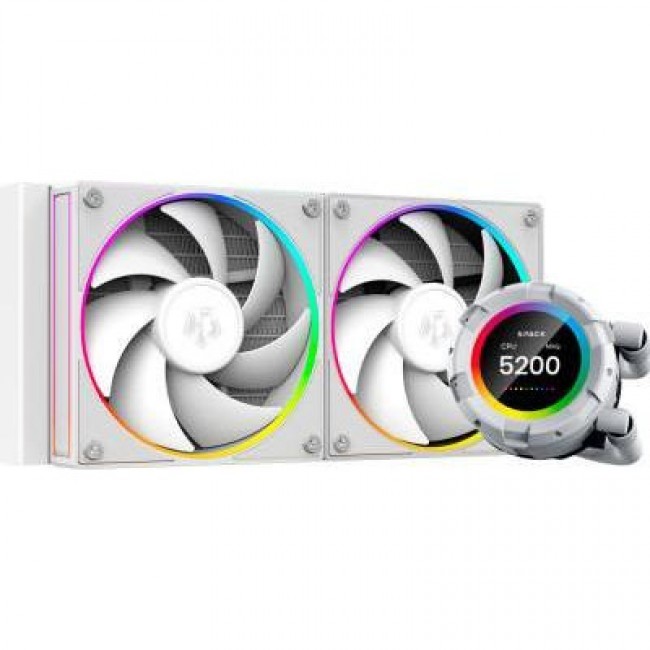 ID-COOLING Space LCD SL240 White