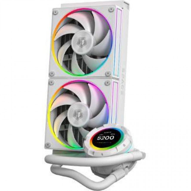 ID-COOLING Space LCD SL240 White