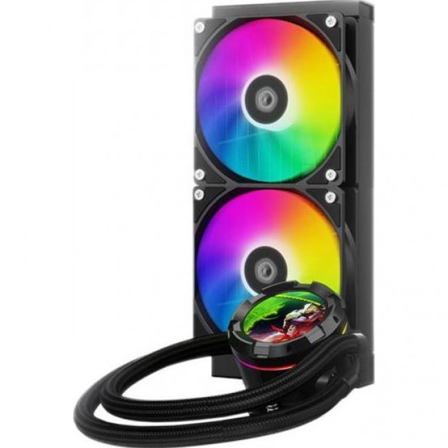 ID-COOLING Space LCD SL240 XE Black