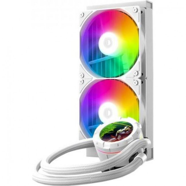 ID-COOLING Space LCD SL240 XE White
