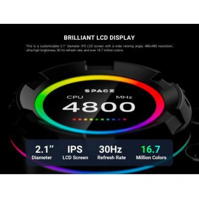 ID-COOLING Space LCD SL360 Pro SE
