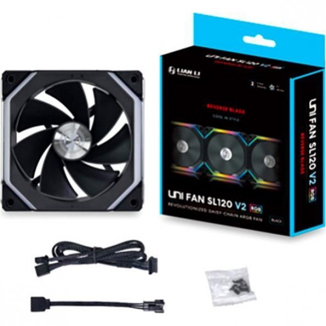 Lian Li Uni Fan SL V2 Reverse Black (G99.12RSLV21B.00)