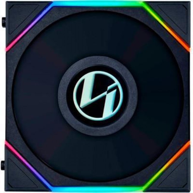 Lian Li Uni Fan TL LCD 120 Black 3-Pack (G99.12TLLCD3B.00)