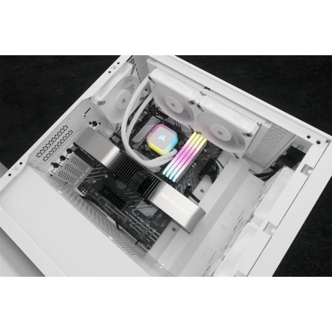 Corsair iCUE H100i RGB Elite Liquid CPU Cooler White (CW-9060078-WW)