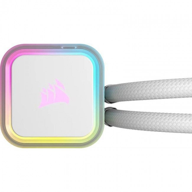 Corsair iCUE H100i RGB Elite Liquid CPU Cooler White (CW-9060078-WW)