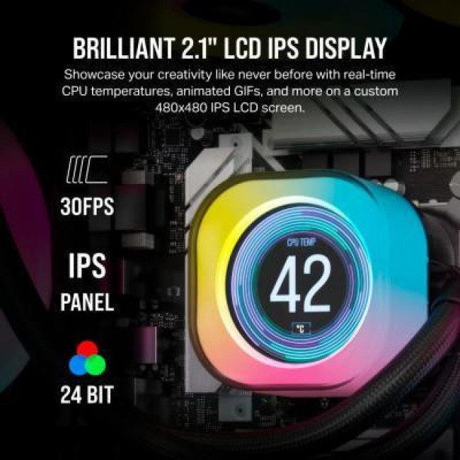 Corsair iCUE LINK H100i LCD (CW-9061007-WW)