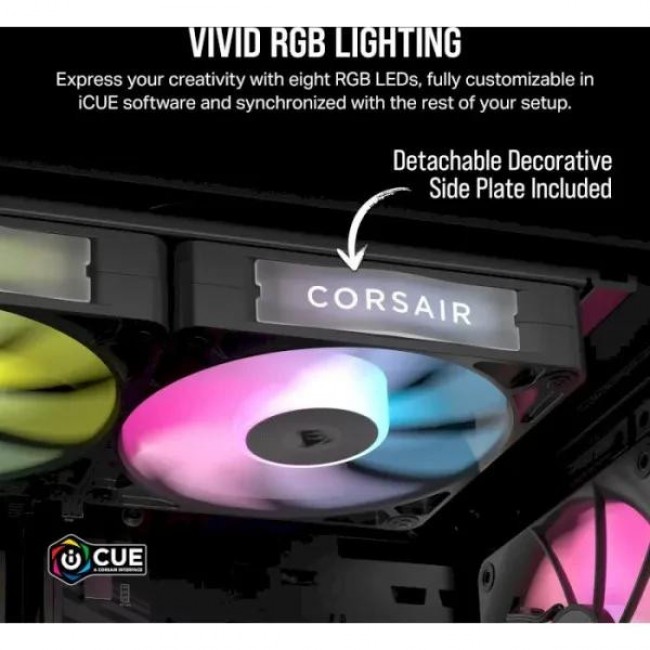 Corsair iCUE LINK RX140 RGB 140mm PWM Fan Twin Starter Kit (CO-9051020-WW)