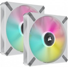 Corsair iCUE ML140 RGB Elite Premium Dual Pack White (CO-9050119-WW)