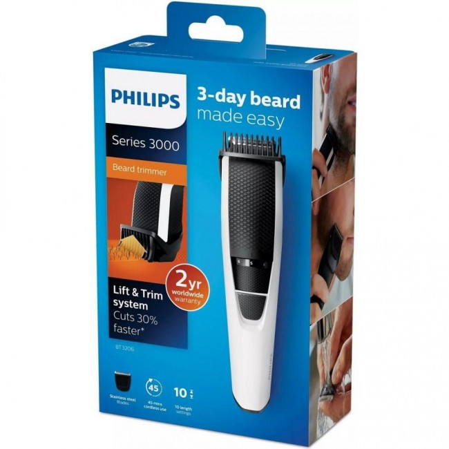 Philips Beardtrimmer Series 3000 BT3206/14