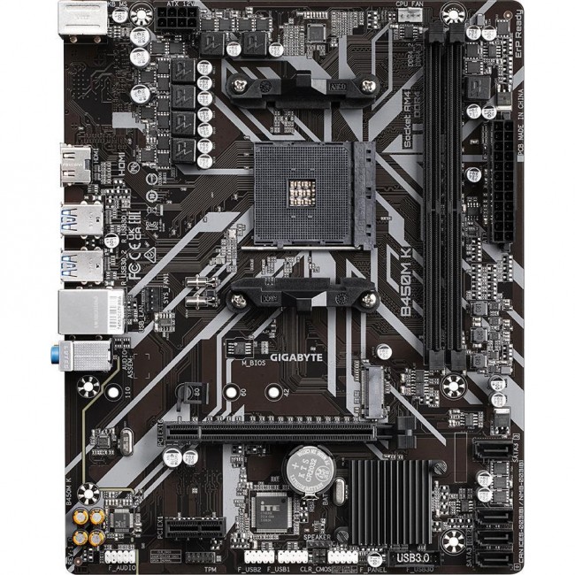 GIGABYTE B450M K