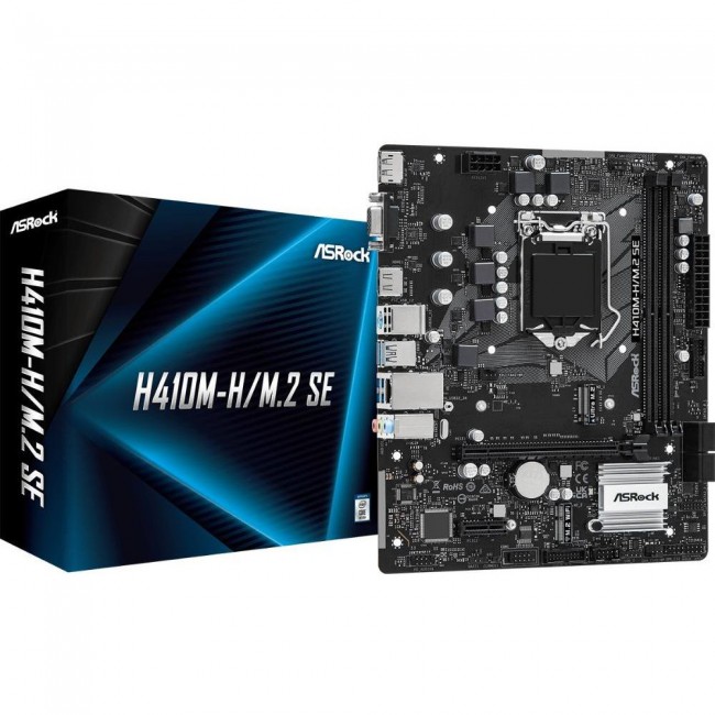 Материнская плата ASRock H410M-H/M.2 SE