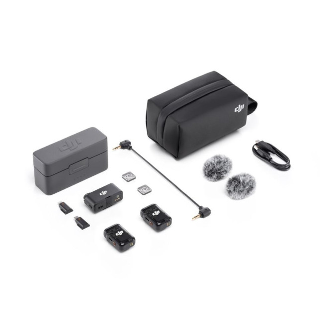 Микрофон DJI Mic 2 (2 TX + 1 RX) (6941565971364)