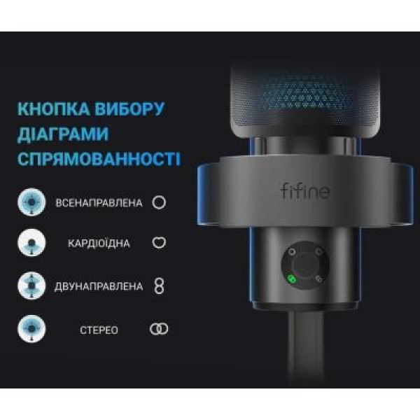 Микрофон для ПК/ для стриминга, подкастов Fifine A9