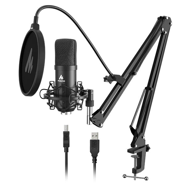 Микрофон для ПК / для стриминга, подкастов Maono AU-A04 (2E-MPC011)