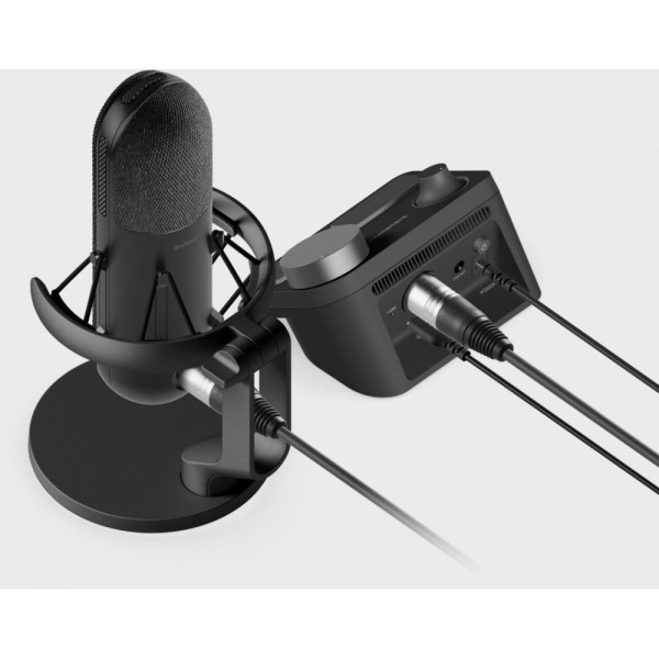 Микрофон для ПК/ для стриминга, подкастов SteelSeries Alias Pro (61597)