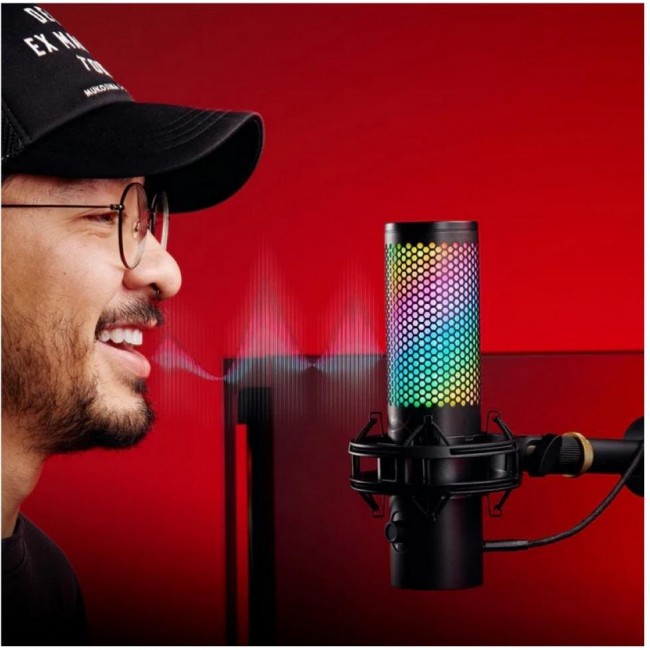 HyperX QuadCast 2 S Black RGB (9A273AA)