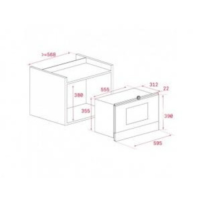 Микроволновая печь (СВЧ) Teka ML 8220 BIS SM (112030004)