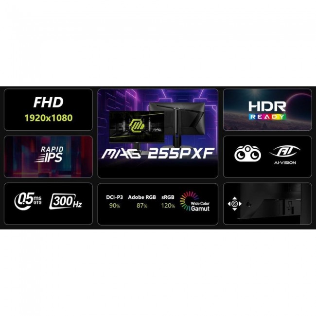 MSI MAG 255PXF (9S6-3BC24M-031)