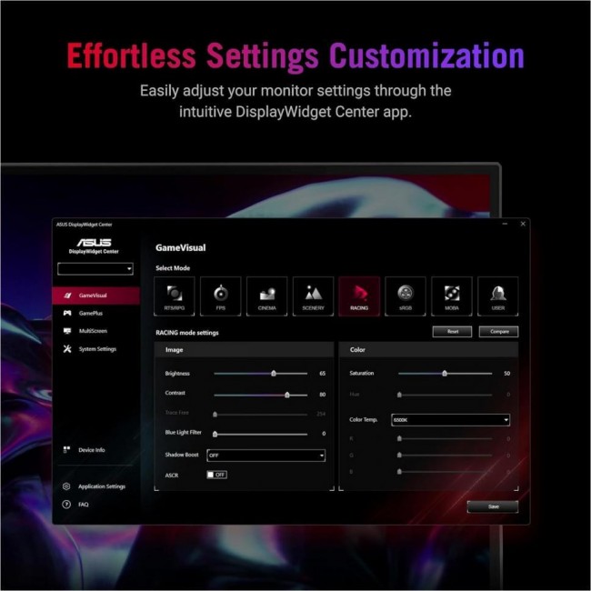 Монитор ASUS ROG Strix XG259QNS eSports Gaming (90LM09M0-B01370)
