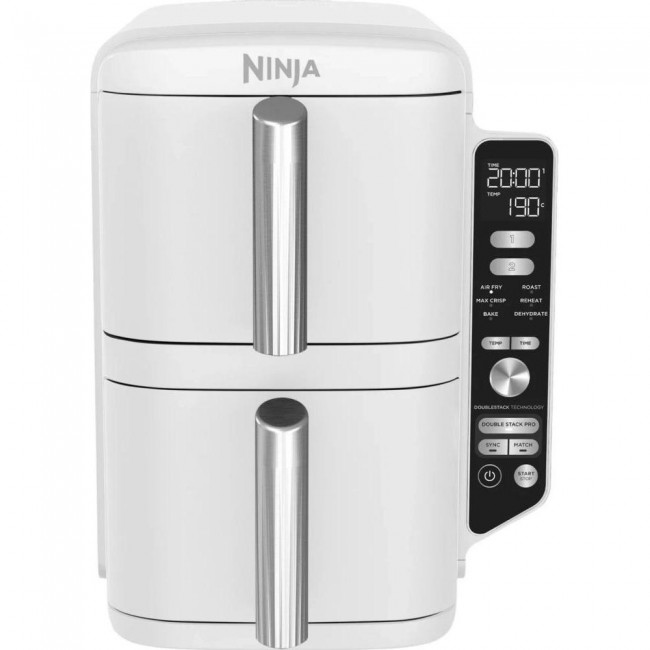 NINJA Double Stack XL 2-Level Air Fryer 9.5L (SL400EUWH)